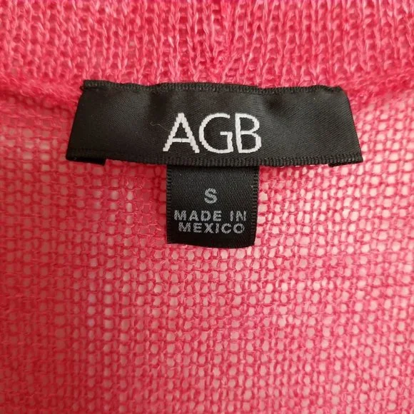 AGB Women's Coral Cardigan Size Small - Picture 3 of 6